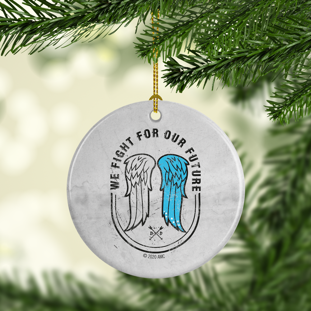 The Walking Dead Wings Double-Sided Ornament