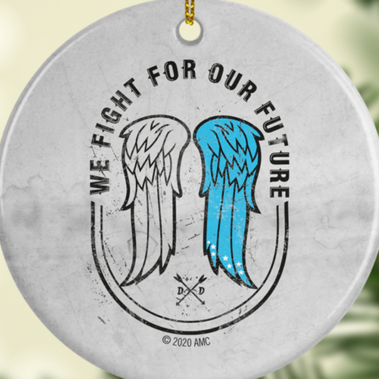 The Walking Dead Wings Double-Sided Ornament-1