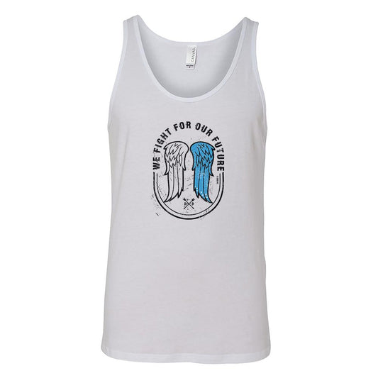 The Walking Dead Wings Adult Tank Top-0