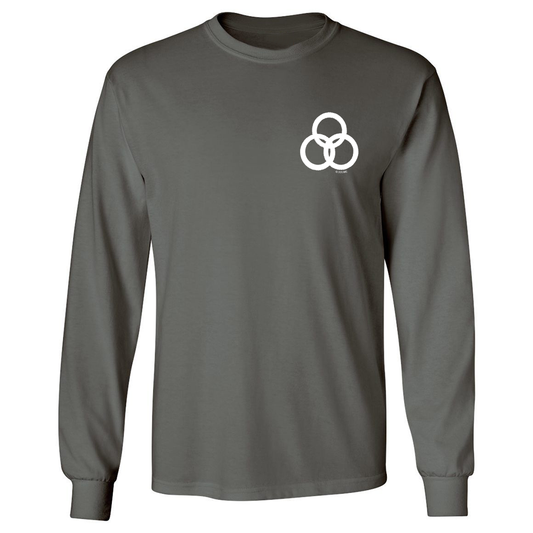 The Walking Dead: World Beyond Three Circle Entity Adult Long Sleeve T-Shirt-2