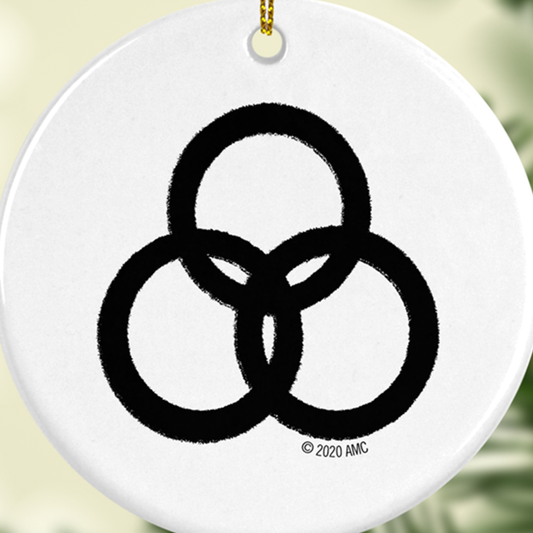 The Walking Dead: World Beyond Three Circle Entity Double-Sided Ornament-1