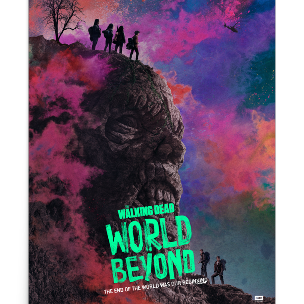 The Walking Dead: World Beyond Season 1 Art Premium Satin Poster