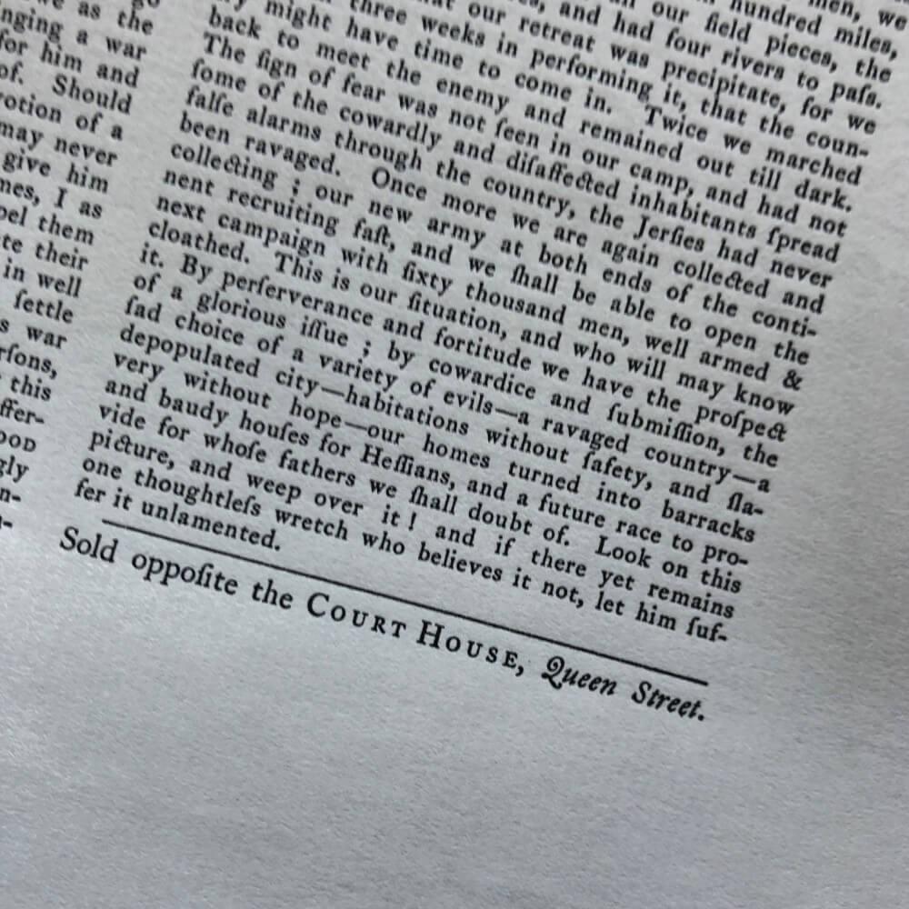 The American Crisis by Thomas Paine