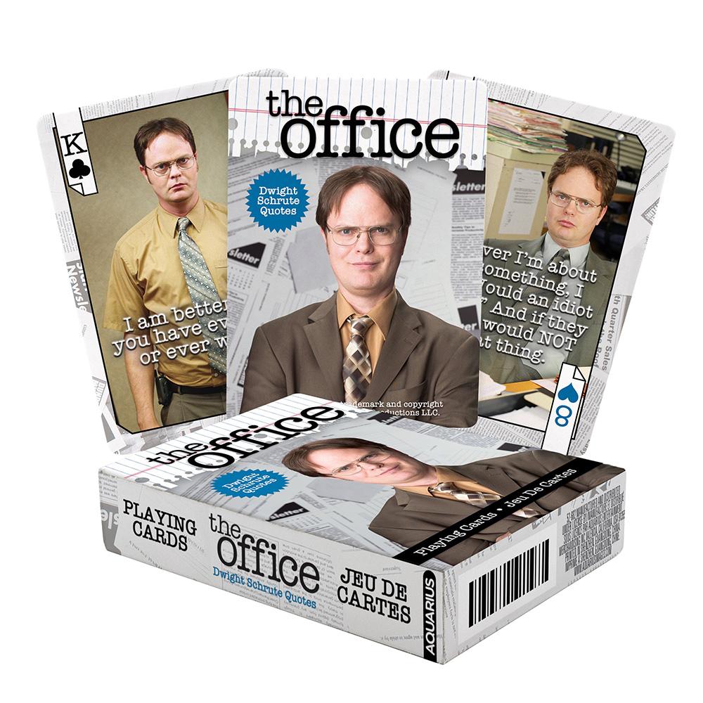 The Office Dwight Schrute Quotes Playing Cards