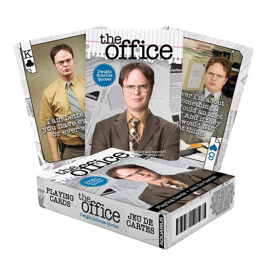 The Office Dwight Schrute Quotes Playing Cards-0