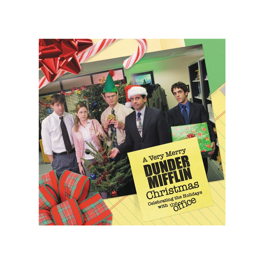 A Very Merry Dunder Mifflin Christmas: Celebrating the Holidays with The Office Book-0