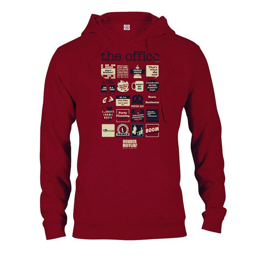 The Office Quote Mash-Up Hooded Sweatshirt