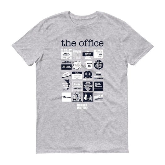 The Office Quote Mash-Up Men's Short Sleeve T-Shirt