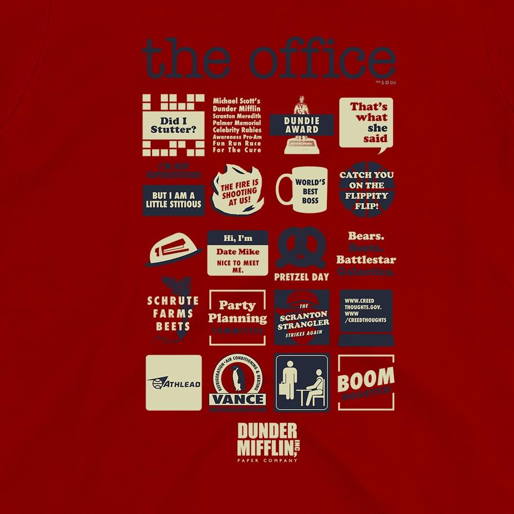 The Office Quote Mash-Up Women's Short Sleeve T-Shirt