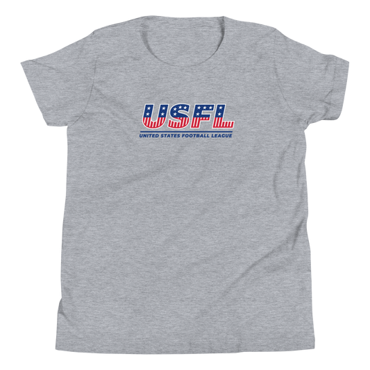 USFL Logo Kids Premium T-Shirt-0