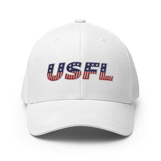 USFL Logo Structured Twill Hat-0