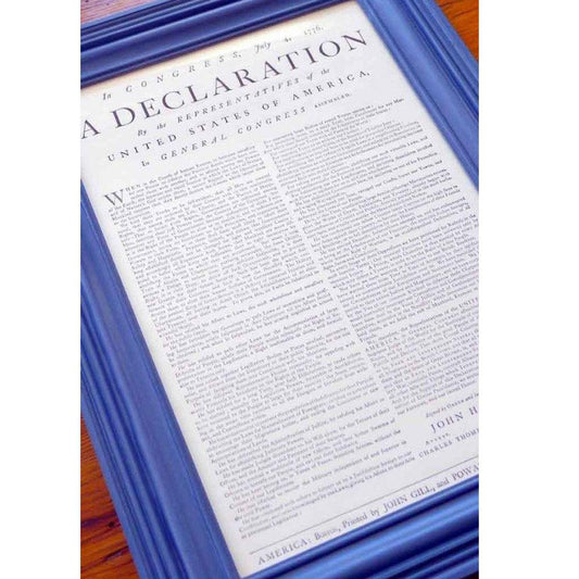 Declaration of Independence Print from Edes & Gill in Boston-2