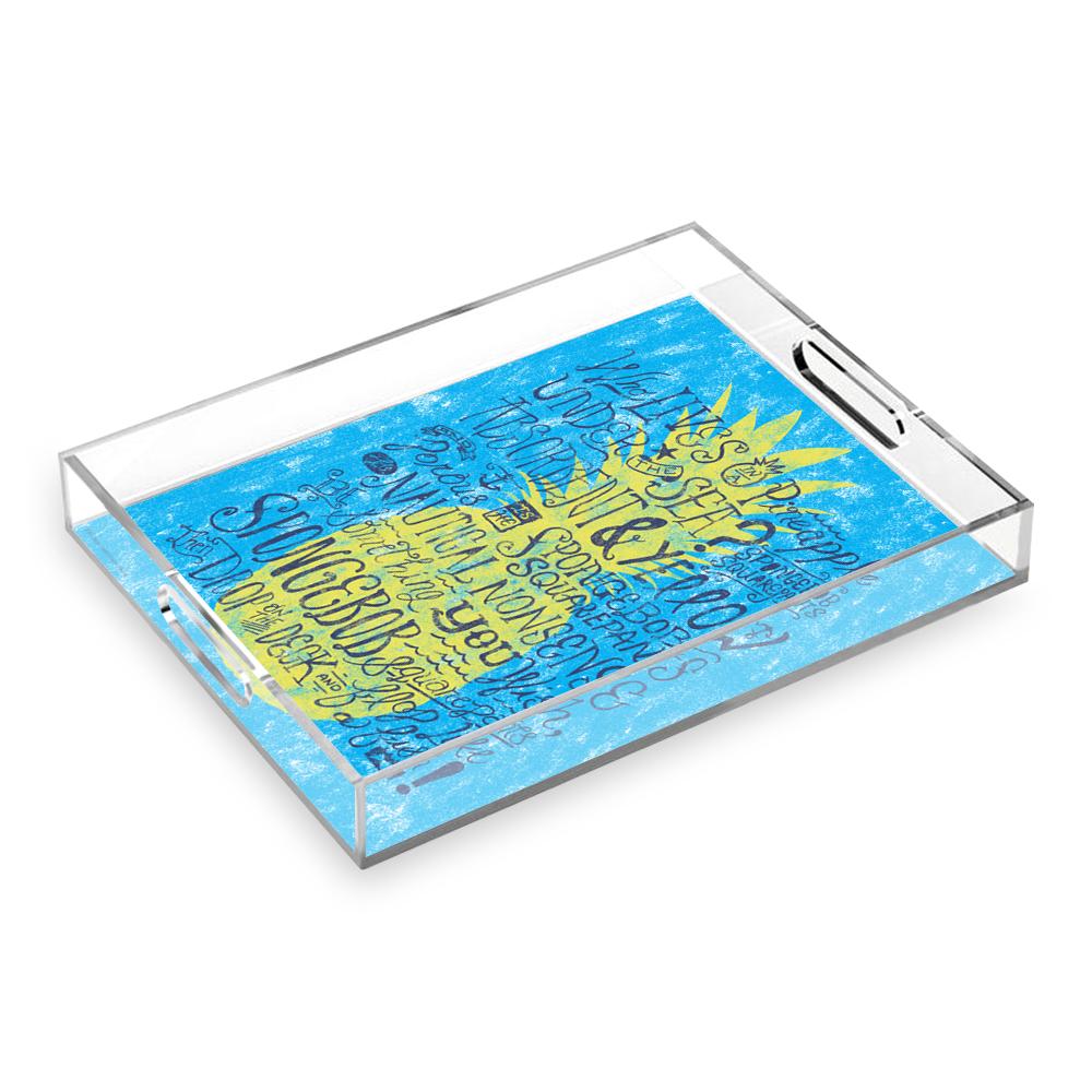 SpongeBob SquarePants Pineapple Acrylic Tray - SpongeBob SquarePants Official Shop