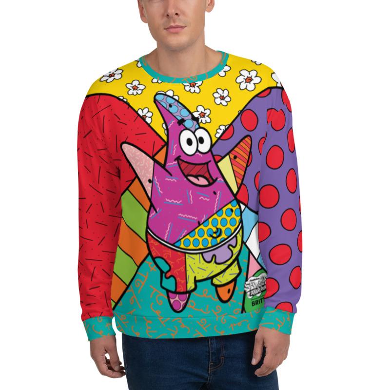Patrick Britto Crew Neck Sweatshirt - SpongeBob SquarePants Official Shop