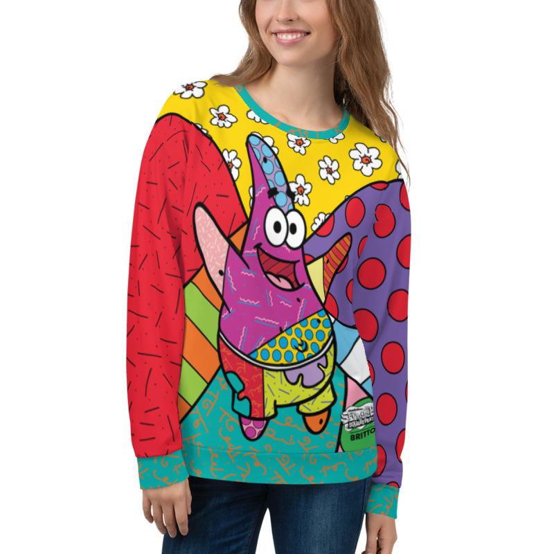 Patrick Britto Crew Neck Sweatshirt - SpongeBob SquarePants Official Shop