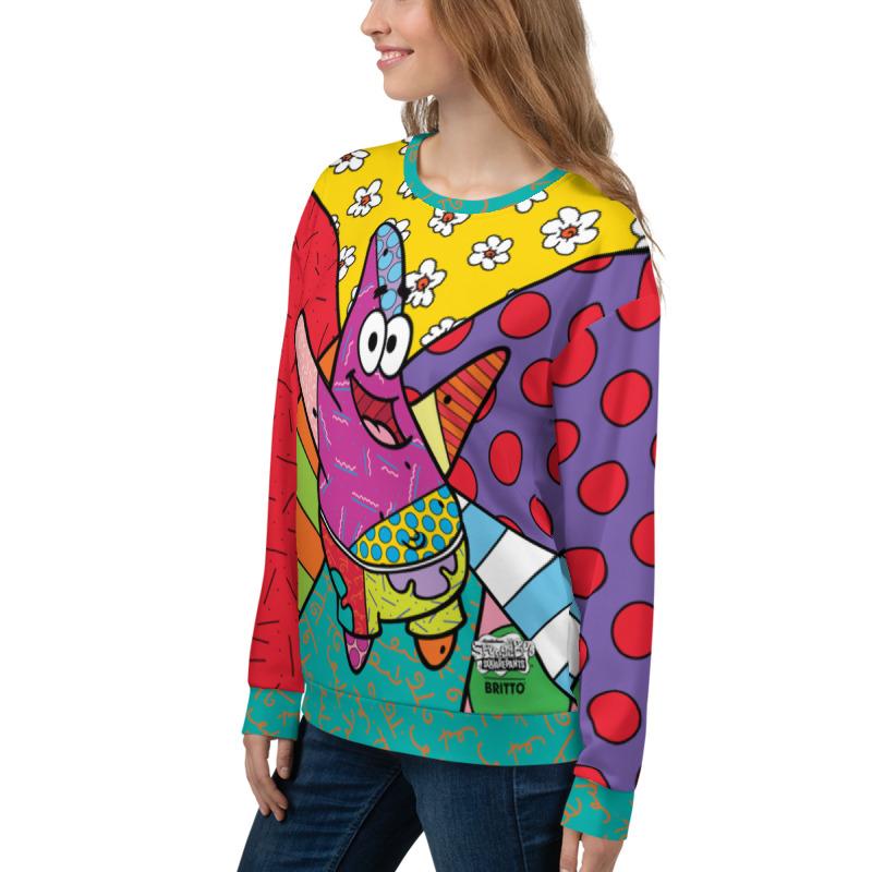 Patrick Britto Crew Neck Sweatshirt - SpongeBob SquarePants Official Shop
