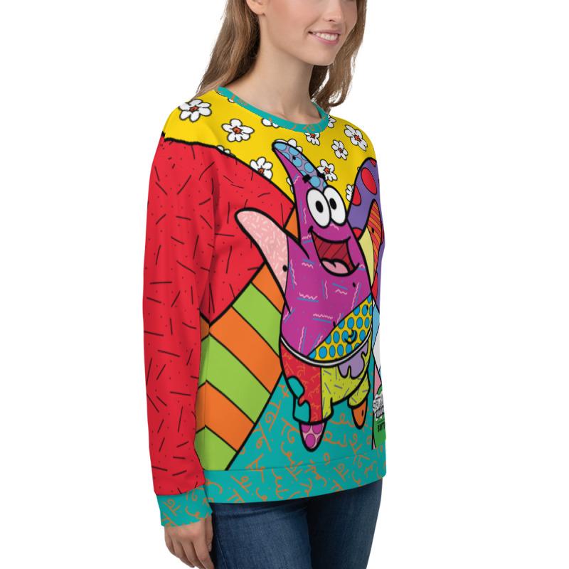Patrick Britto Crew Neck Sweatshirt - SpongeBob SquarePants Official Shop