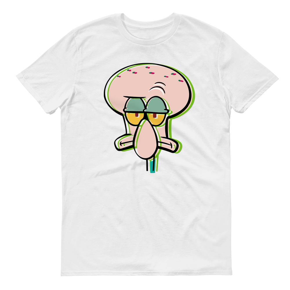 Squidward Tentacles 3D Short Sleeve T-Shirt