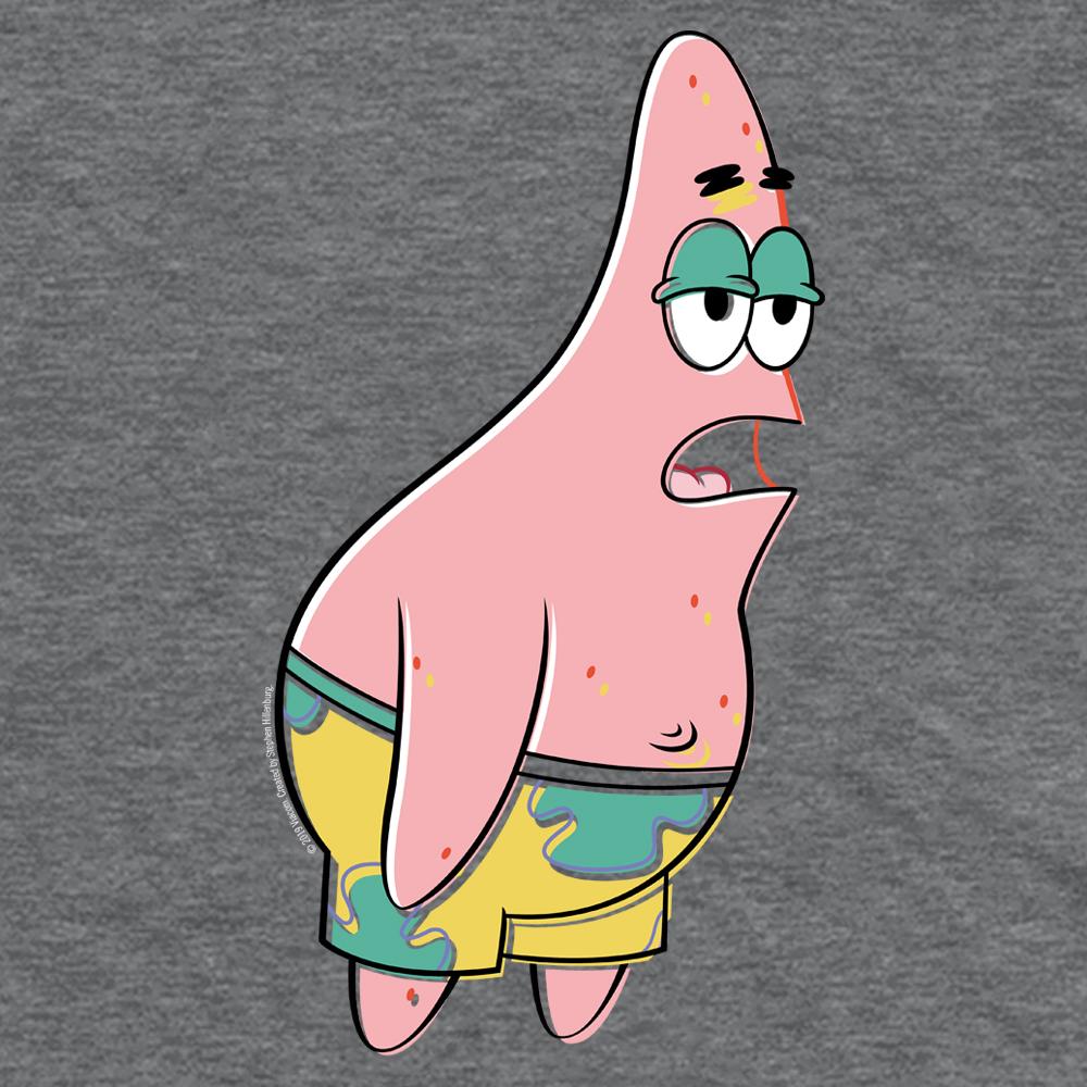 Patrick Yawn Short Sleeve T-Shirt - SpongeBob SquarePants Official Shop