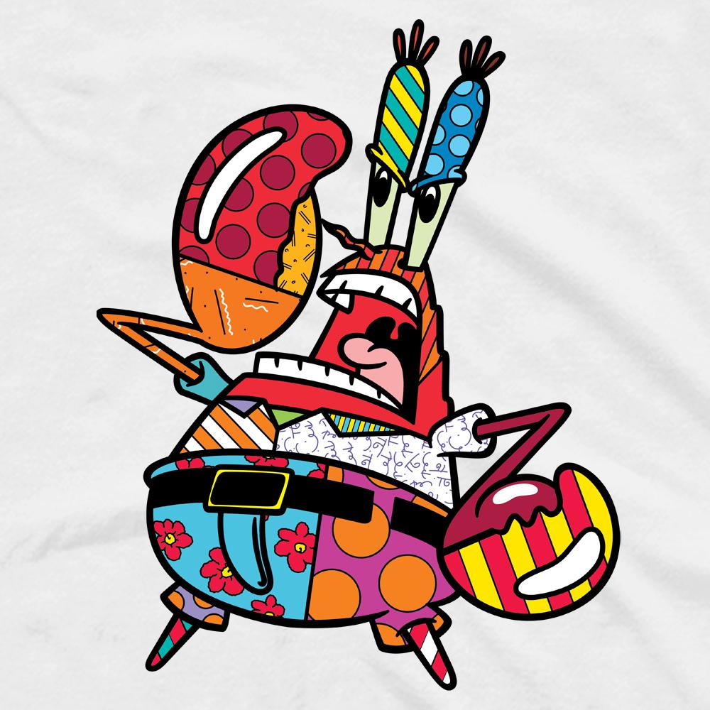 SpongeBob SquarePants Mr. Krabs Britto Adult Short Sleeve T-Shirt