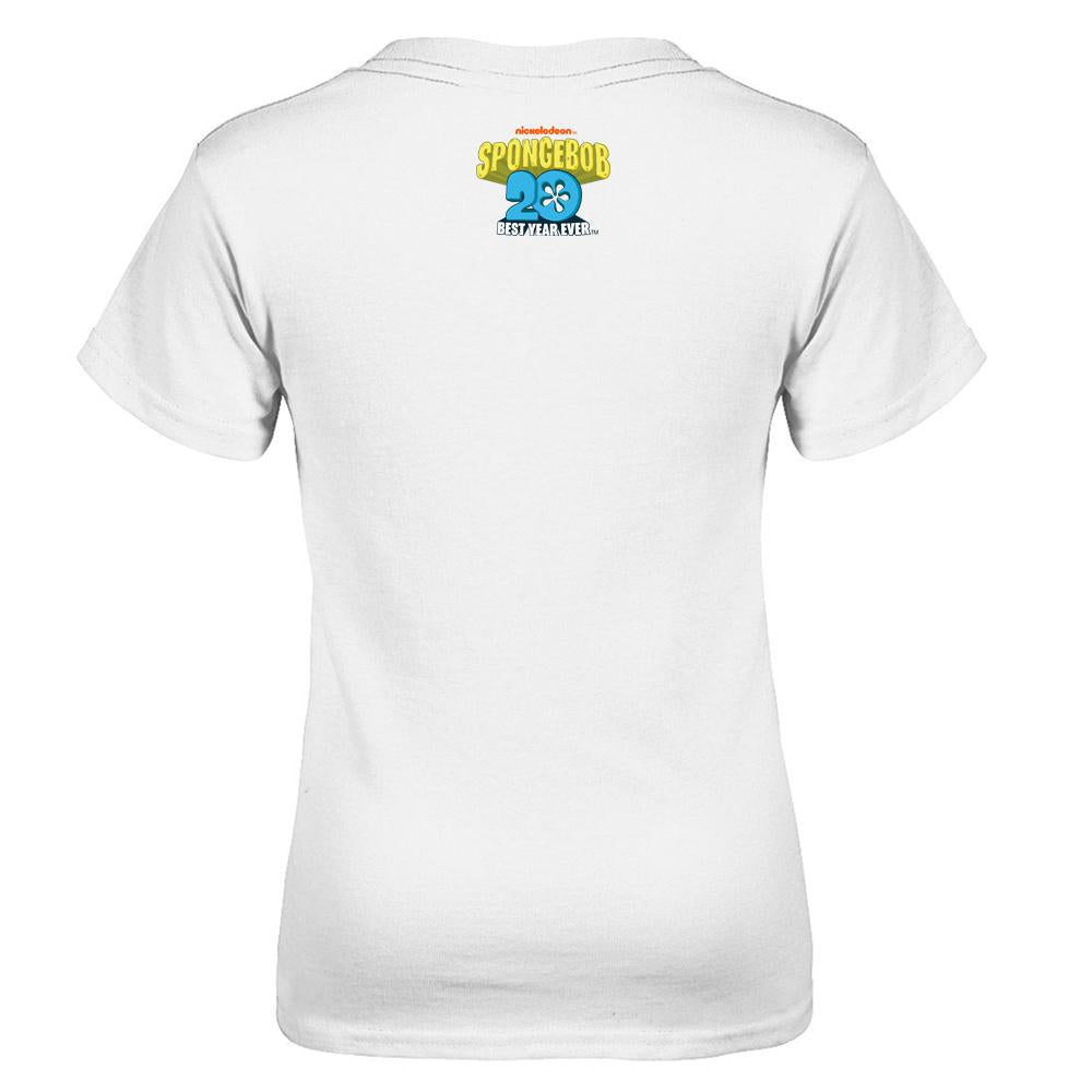 SpongeBob SquarePants Hands in the Air 20th Anniversary Kids Short Sleeve T-Shirt