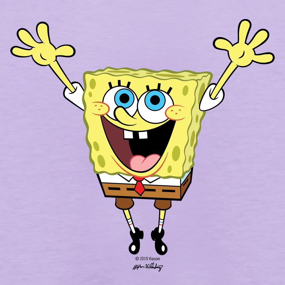 SpongeBob SquarePants Hands in the Air 20th Anniversary Kids Short Sleeve T-Shirt