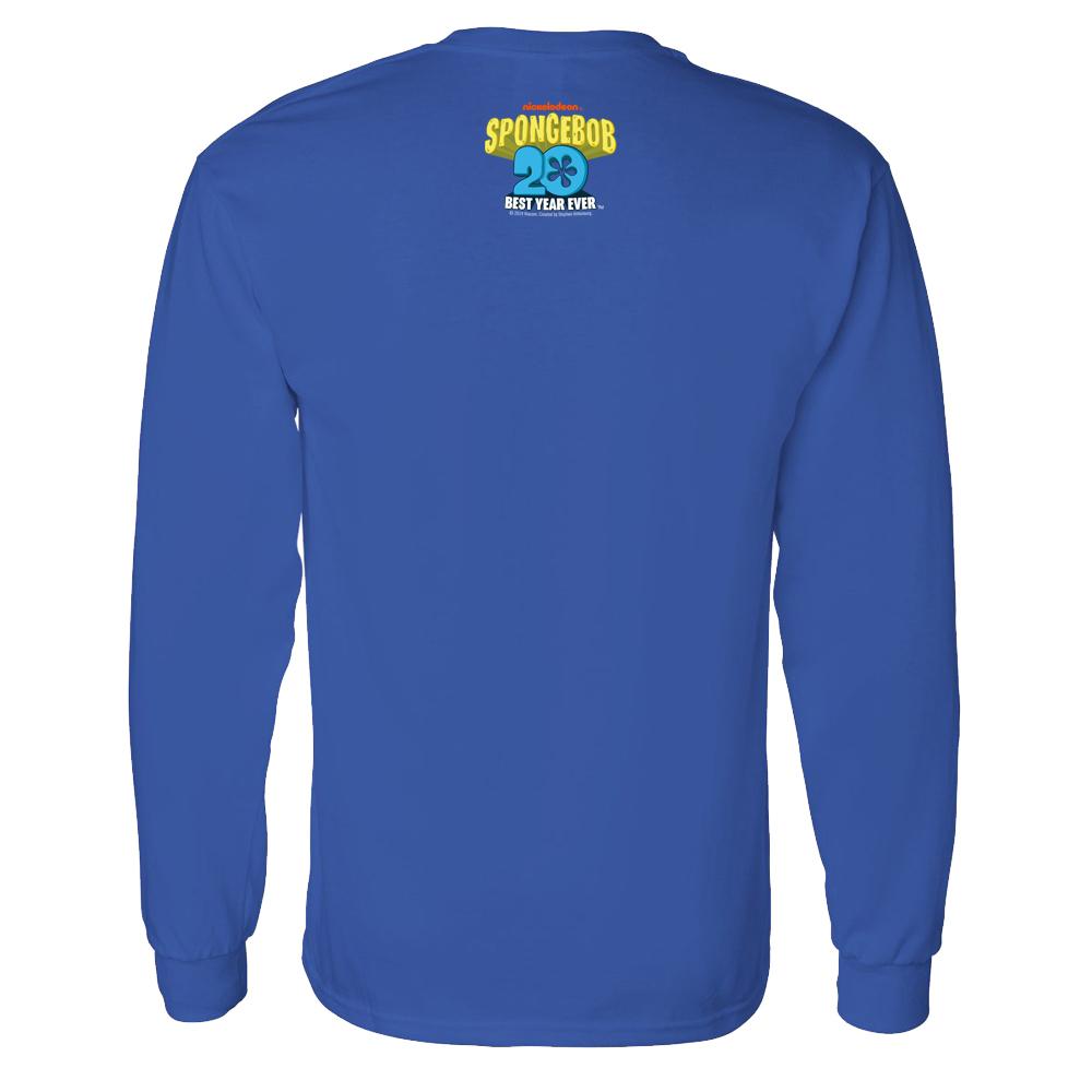 SpongeBob SquarePants Pocket 20th Anniversary Adult Long Sleeve T-Shirt
