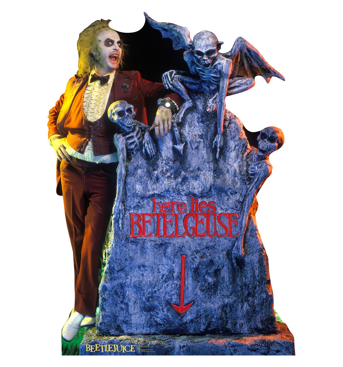 Beetlejuice Here Lies Betelgeuse Standee