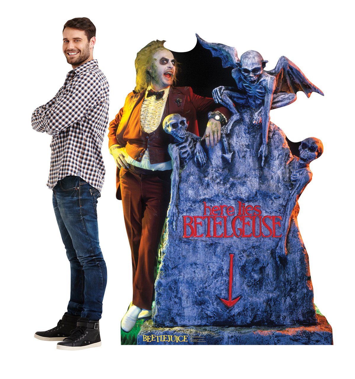 Beetlejuice Here Lies Betelgeuse Standee