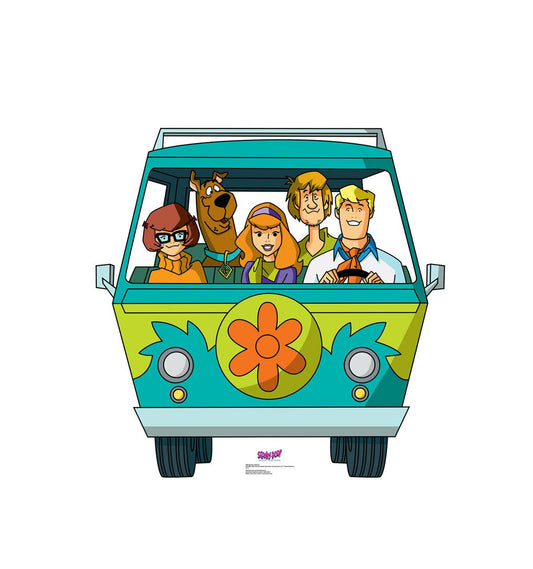 Scooby-Doo Mystery Incorporated Mystery Machine Standee