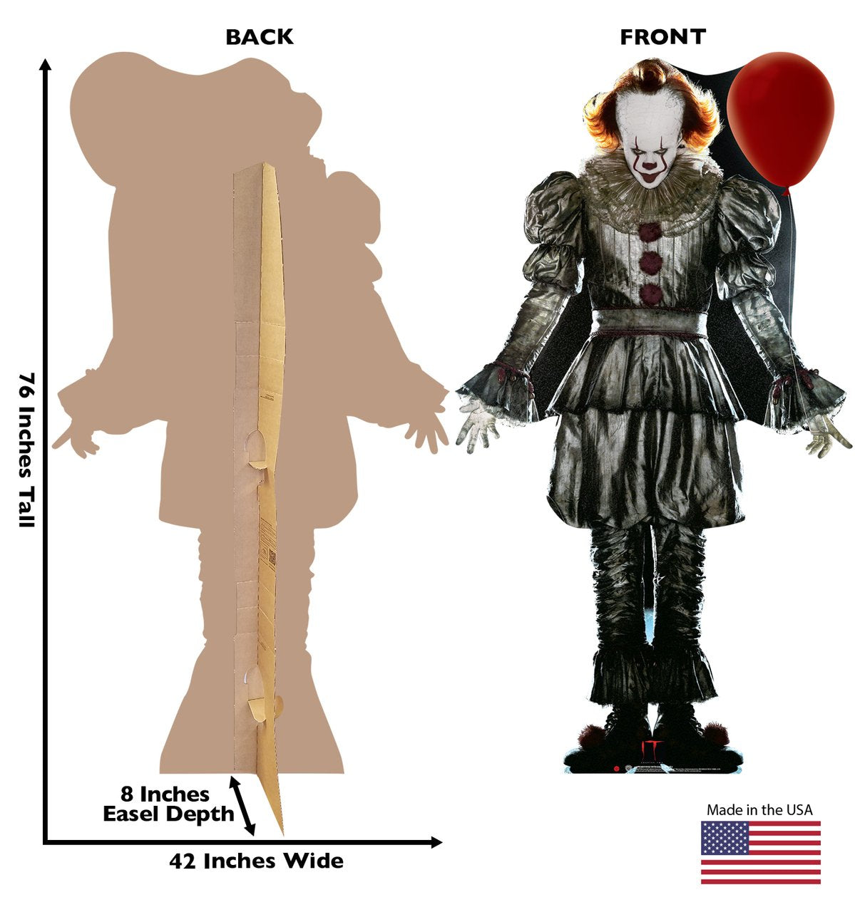 IT Pennywise with Balloon Standee