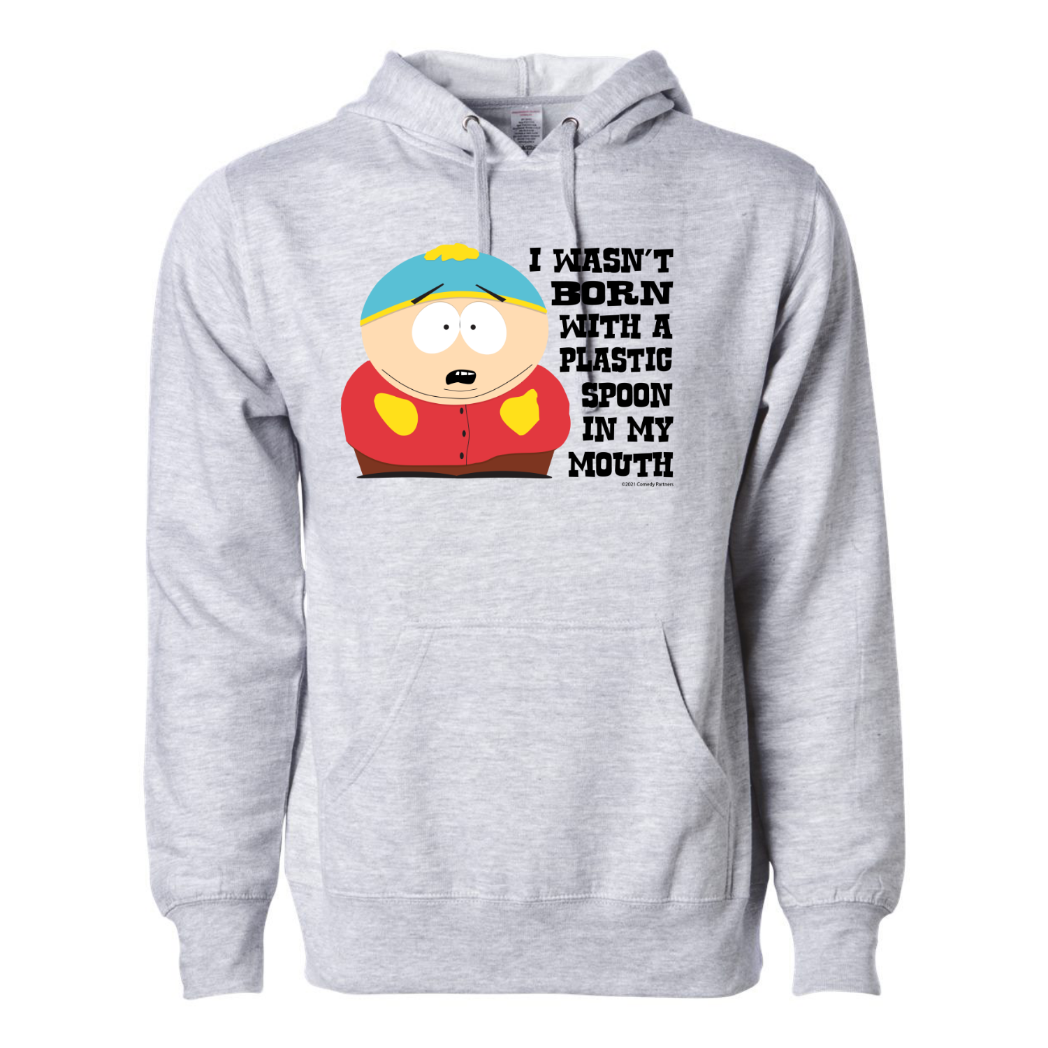 South Park Cartman Born with a Plastic Spoon Hooded Sweatshirt