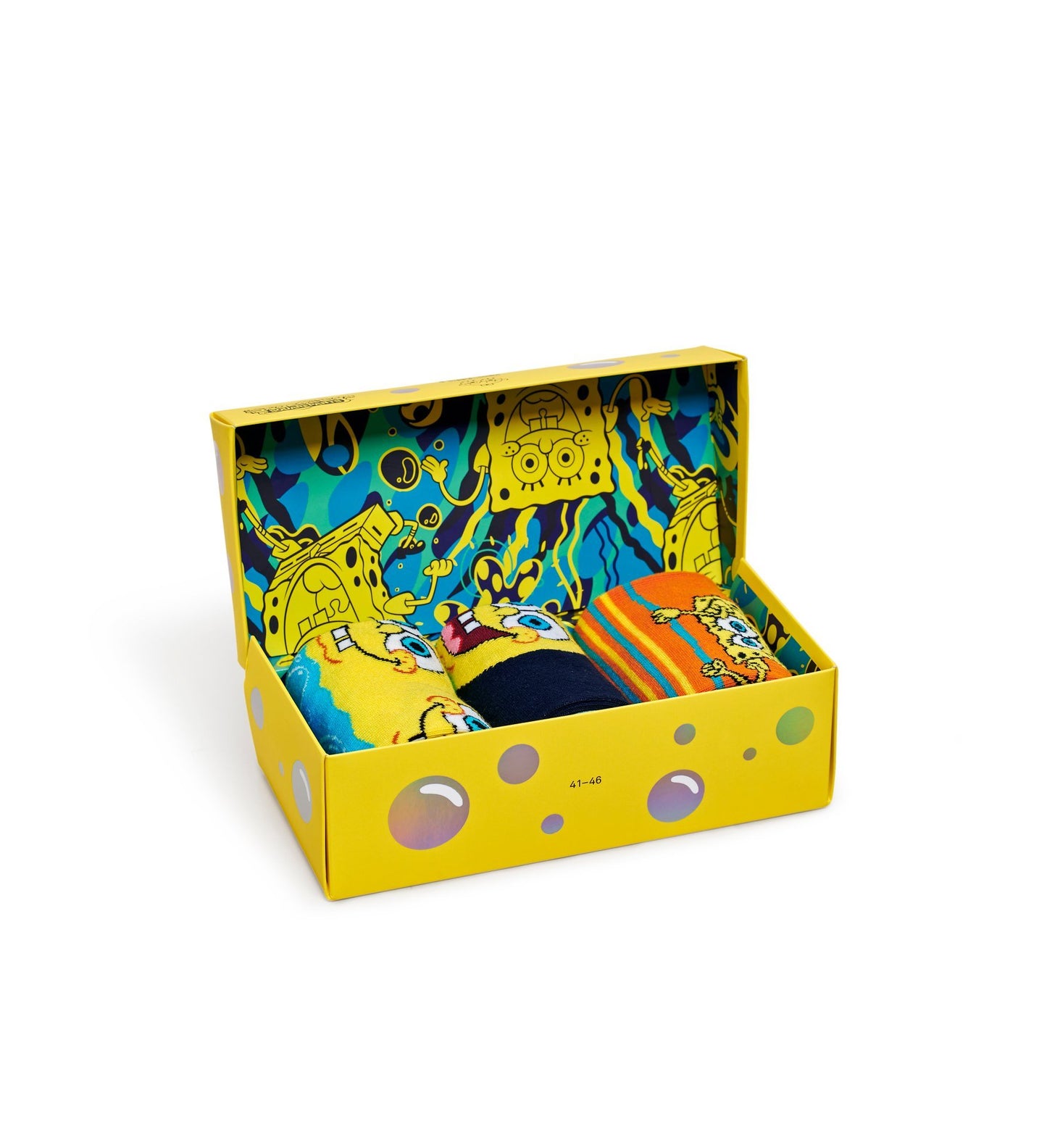 SpongeBob 3-Pack Sock Giftbox - SpongeBob SquarePants Official Shop