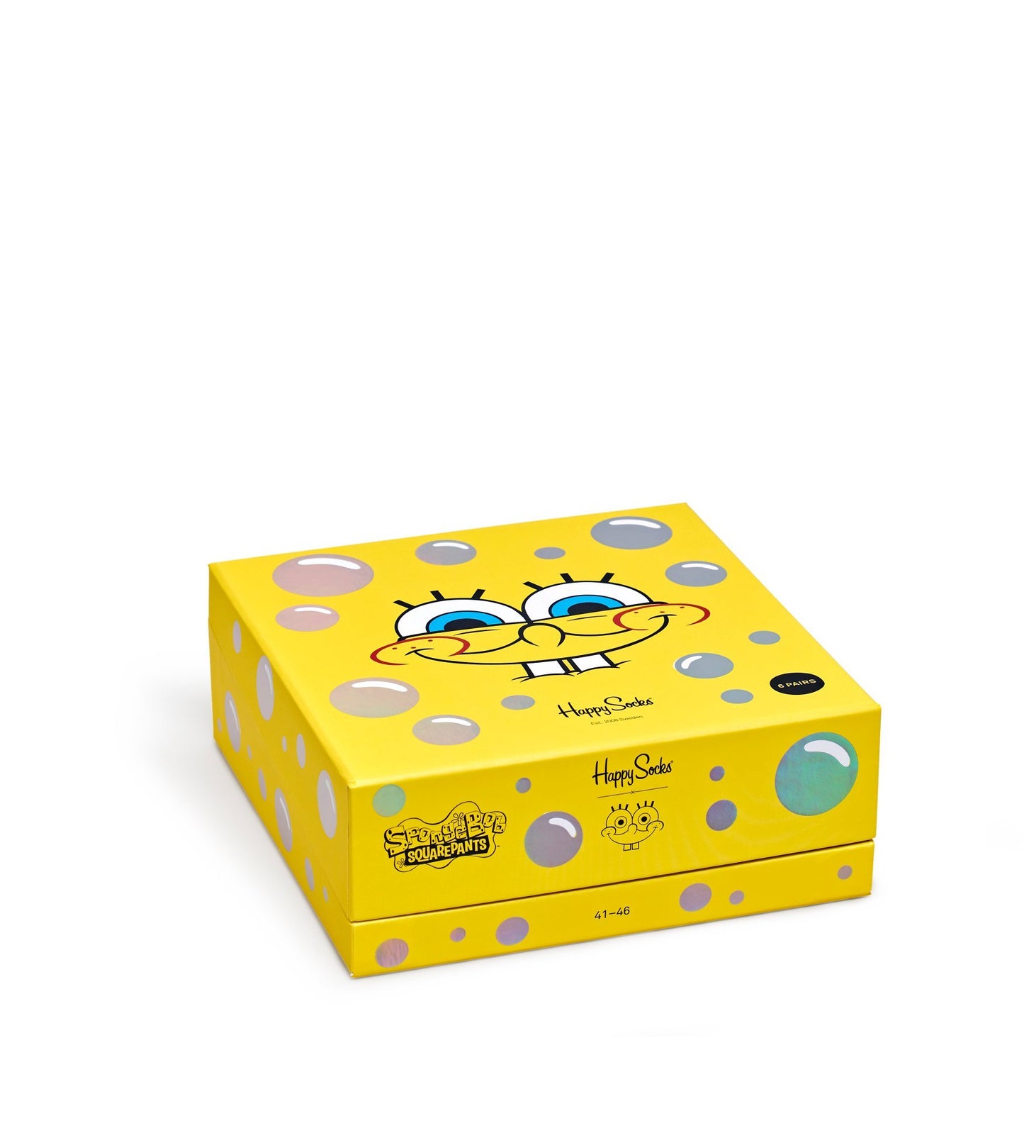 SpongeBob 6-Pack Sock Giftbox - SpongeBob SquarePants Official Shop