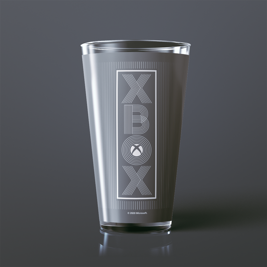 XBOX Linear Xbox 17 oz Pint Glass-0