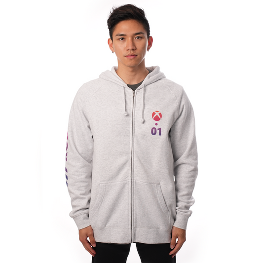 Xbox Summer Wave Ash Zip-up Hoodie