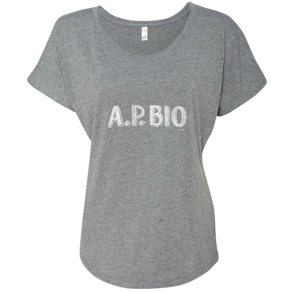 A.P. Bio Logo Women's Tri-Blend Dolman T-Shirt