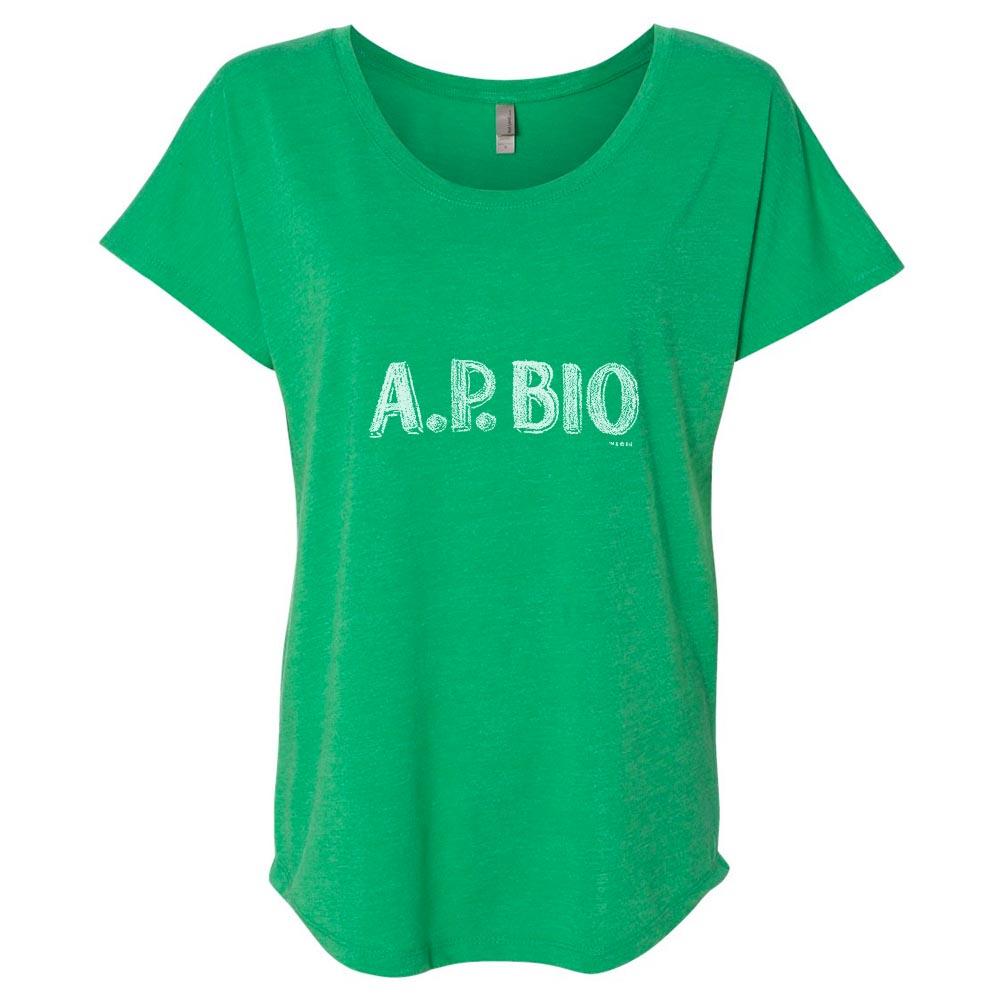 A.P. Bio Logo Women's Tri-Blend Dolman T-Shirt