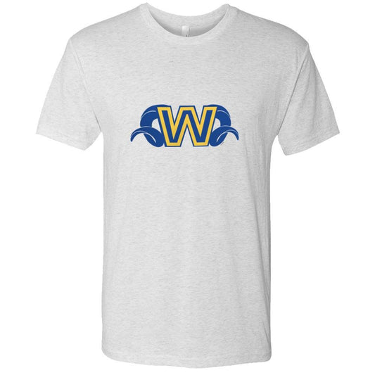 A.P. Bio Whitlock High School Mascot Men's Tri-Blend Short Sleeve T-Shirt
