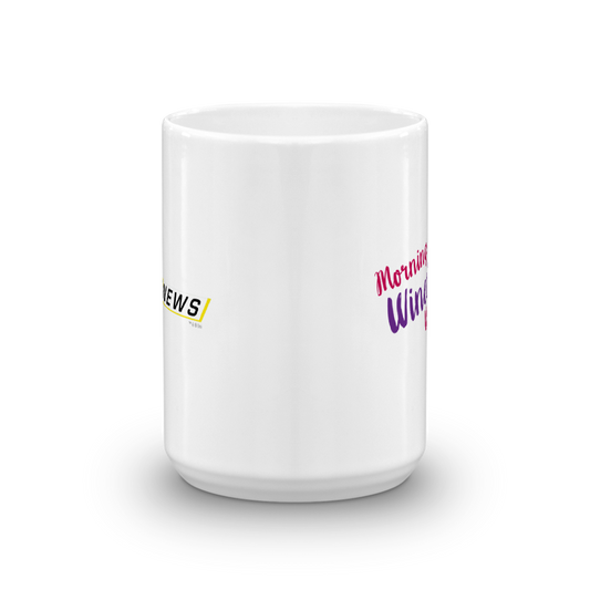 Great News Morning Wined Up White Mug-1