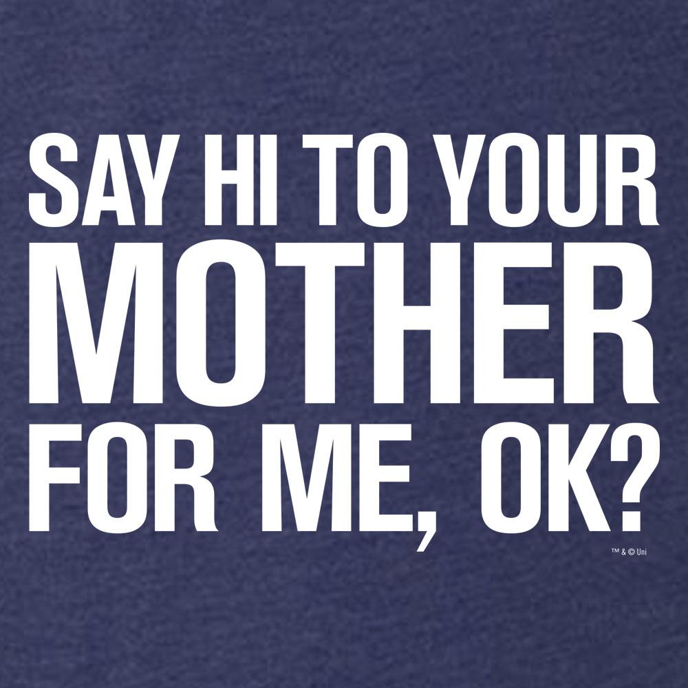 Saturday Night Live Hi Mother Men's Tri-Blend Short Sleeve T-Shirt