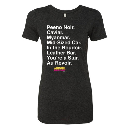 Unbreakable Kimmy Schmidt Titus Peeno Noir Women's Tri-Blend Short Sleeve T-Shirt-3