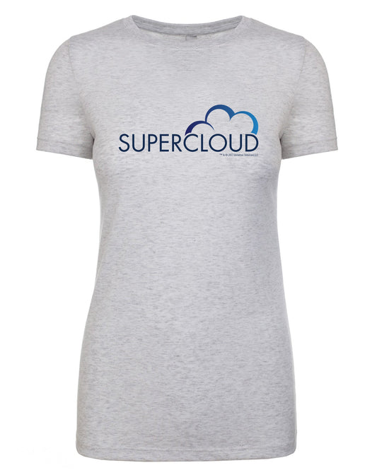 Superstore Supercloud Logo Women's Vintage Tri-Blend Short Sleeve T-Shirt-2