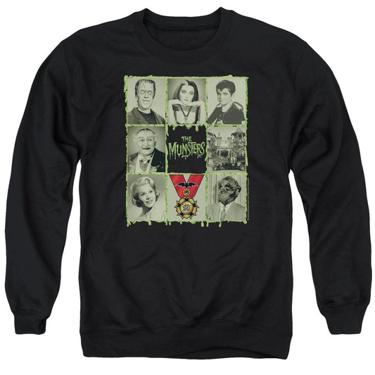 The Munsters Blocks Crew Neck Sweatshirt-0