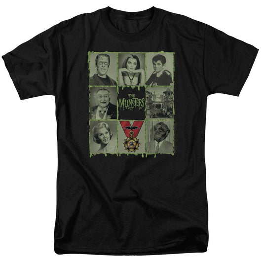 The Munsters Blocks Short Sleeve T-Shirt-0