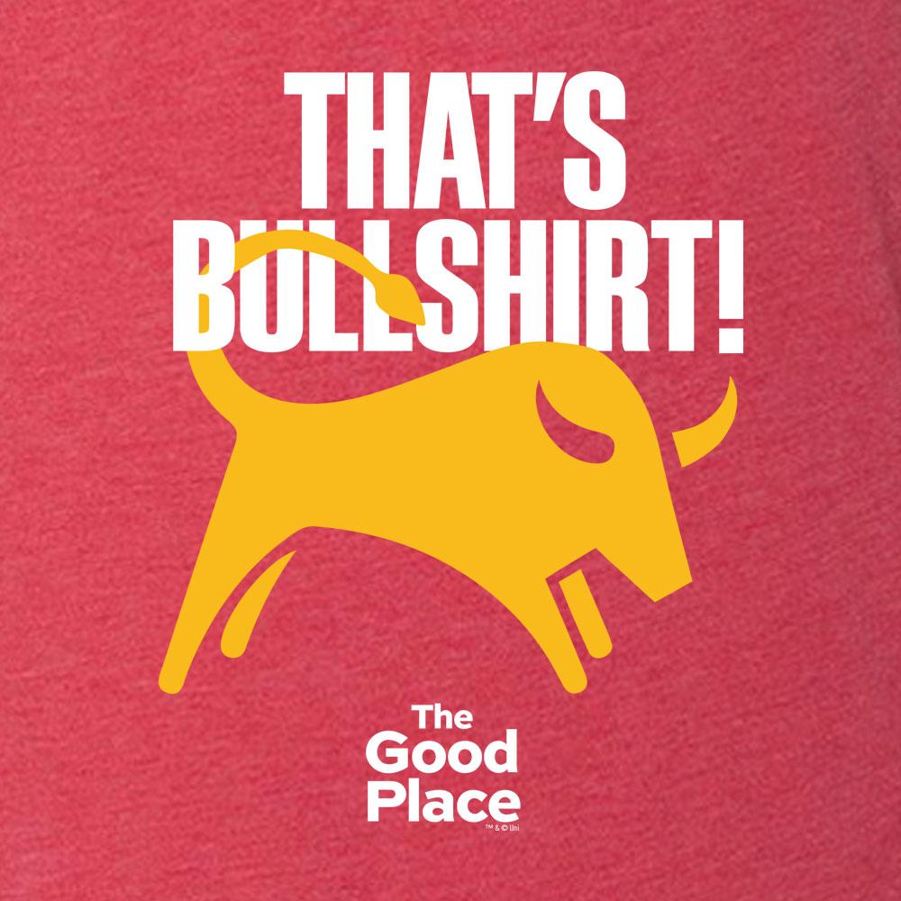 The Good Place That's Bullshirt Men's Tri-Blend Short Sleeve T-Shirt