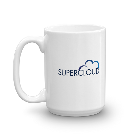 Superstore Supercloud Logo White Mug-2