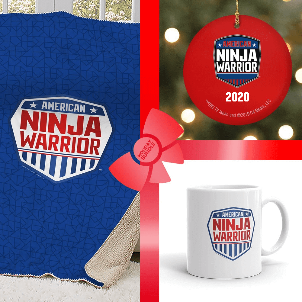 American Ninja Warrior Ultimate Fan Gift Wrapped Bundle