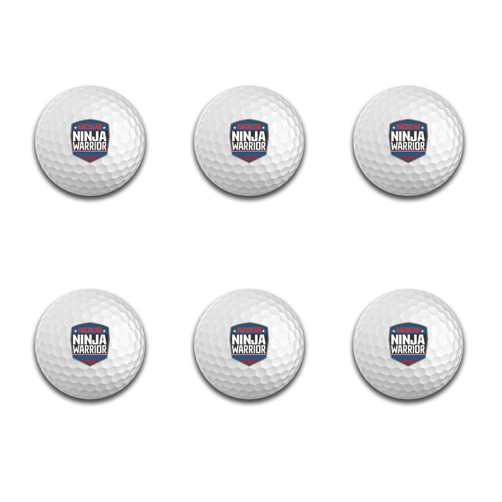 American Ninja Warrior Golf Balls - Set of 6