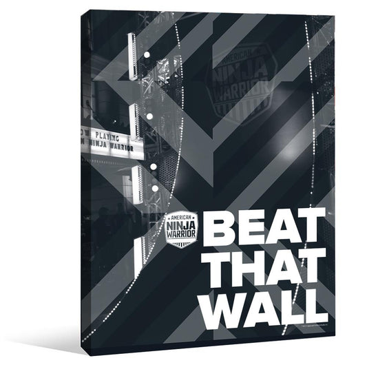 American Ninja Warrior Beat That Wall Wall Art-1